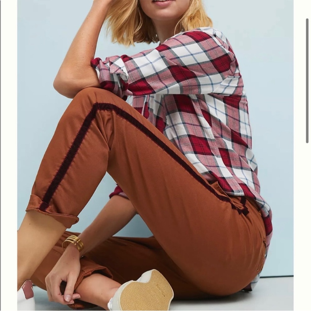 Anthropologie Relaxed Fit straight leg Chino